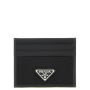 プラダ Prada Re-Nylon Saffiano cardholder 2MC0252DMHF0002 Men 財布・カードケース Black onesi...