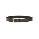 ヒューゴボス HUGO BOSS BELT WITH BUCKLE 5049183410249587205 Men ベルト・サスペンダー DARK BROWN ...