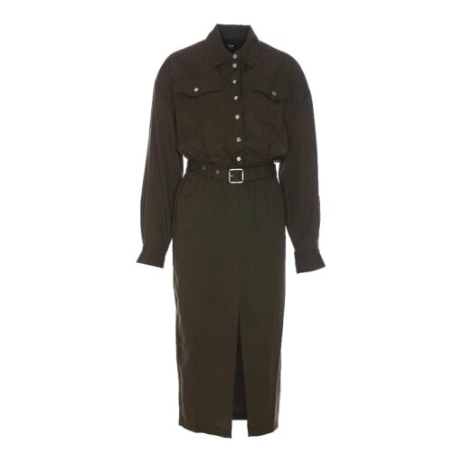 ピンコ PINKO Chemisier dress 104147A24HX86 Women ワンピース・ドレス・オールインワン Green 40 46 【送料無料・関税込】 ピンコ PINKO Chemisier dress 104147A24HX86 Women ワンピース・ドレス・オールインワン Green 40 46 【送料無料・関税込】