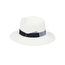 ボルサリーノ Borsalino Borsalino Hats White 14125601E7 Men 帽子 Light and natural 57 58 ...