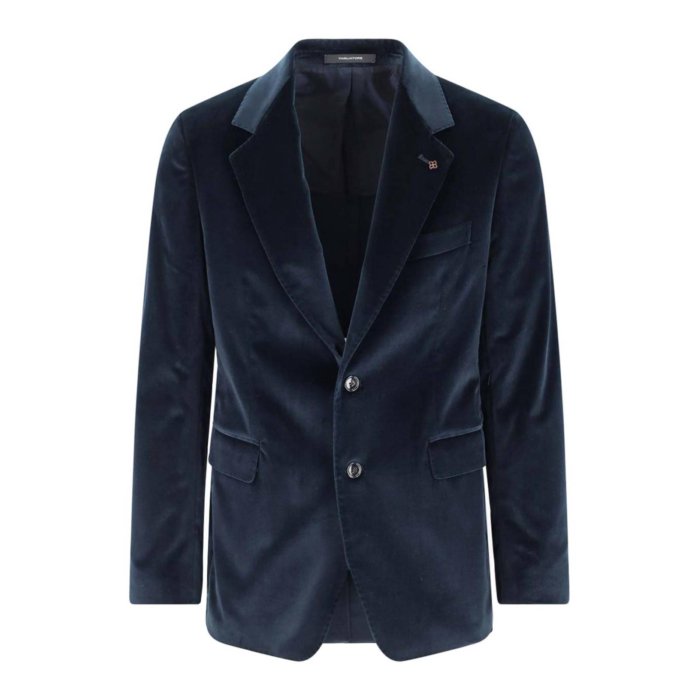 タリアトーレ TAGLIATORE Blazer In Velluto メンズ ウェア ジャケット & コート スーツ・ジャケット Blue 52 男性 GBLACK12B800007B1188 【送料無料・関税込】