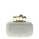 アレキサンダー・マックイーン Alexander McQUEEN 'Knuckle' clutch 6762561BLDT1900 Women クラッチバッグ・...