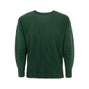 オムプリッセ イッセイ ミヤケ HOMME PLISS? ISSEY MIYAKE Mc August Tshirt HP48JK10864 Men Tシャツ・カットソー Green 2 【送料無料・関税込】