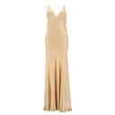 サンローラン Saint Laurent Satin silk dress 798165Y001W2850 Women ワンピース・ドレス・オールインワン Be...