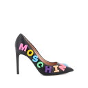 モスキーノ MOSCHINO Multicolour logo pumps MA1045AC0EMF0000 Women パンプス・ハイヒール Black 40 【送料無料・関税込】