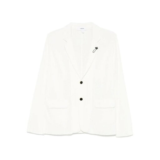 ラルディーニ LARDINI Knit Jacket ESLJM92NES64009100 Men スーツ・ジャケット White L M S 【送料無料・関税込】 ラルディーニ LARDINI Knit Jacket ESLJM92NES64009100 Men スーツ・ジャケット White L M S 【送料無料・関税込】