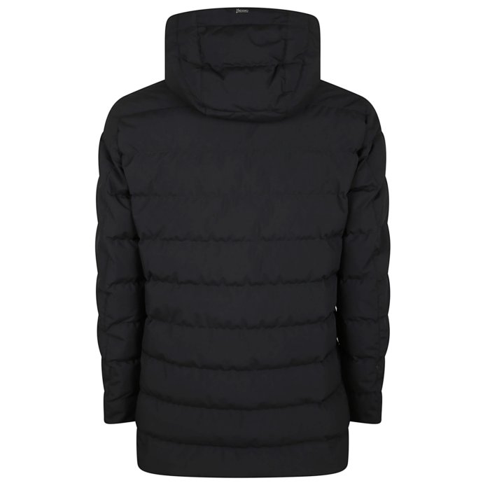 Herno ヘルノ メンズ ダウンジャケット・コート PI001238U128409300 PADDED JACKET 9300 NERO 48 50 52 54 56 【送料無料・関税込】