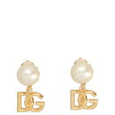 【楽天スーパーセール 最大75%OFF+P2倍】Dolce & Gabbana ドルチェガッバーナ レディース ピアス・イヤリング WEO2N1W1111ZOO00 'Newton’ earrings Gold onesize 【送料無料・関税込】
