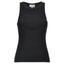 ガニー GANNI Rhinestone tank top T4079099 Women タンクトップ・キャミソール Black L M S XS 【送料無料・...