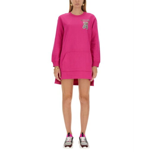 モスキーノ MOSCHINO KNIT DRESS 045854281217 Women ワンピース・ドレス・オールインワン FUCHSIA 38 40 42 【送料無料・関税込】 モスキーノ MOSCHINO KNIT DRESS 045854281217 Women ワンピース・ドレス・オールインワン FUCHSIA 38 40 42 【送料無料・関税込】