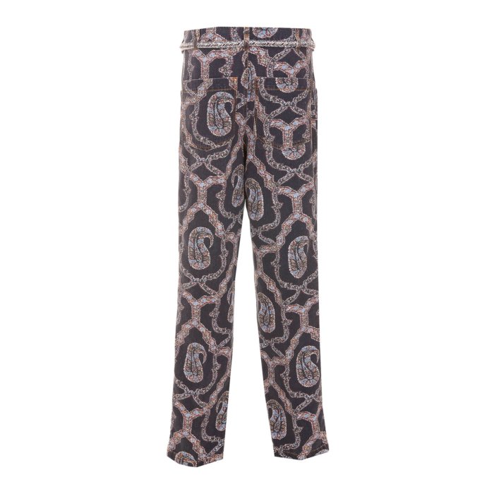 ETRO エトロ レディース ジーンズ 1320595290200 Cotton pants Multicolour 42 【送料無料・関税込】