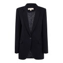 マイケル・コース MICHAEL KORS One Botton Mensy Blazer MF4108YENX001 Women スーツ・ジャケット Blac...