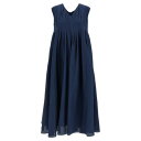 エス マックスマーラ S MAX MARA 'Piega' dress 2519221023600003 Women ワンピース・ドレス・オールインワン Blu...