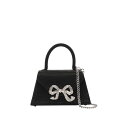 セルフ・ポートレイト self-portrait Mini rhinestone bow handbag 301BLACK Women トートバッグ Black onesize 【送料無料・関税込】