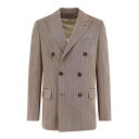 Golden Goose ゴールデングース メンズ スーツ・ジャケット GMP00835P00209040190 Double -breasted blazer dave Brown 50 48 52 46 【送料無料・関税込】