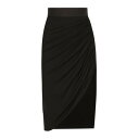 ドルチェガッバーナ Dolce & Gabbana Black Asymmetric Draped Skirt F4CQHTFUGBJN0000 Women スカート Black 42 38 40 44 【送料無料・関税込】