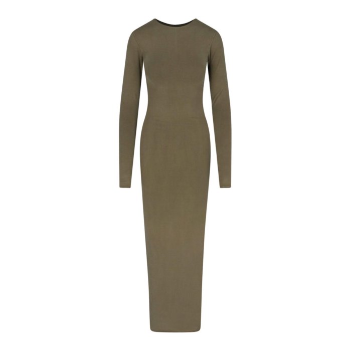 entire studios エンタイア スタジオ レディース ワンピース・ドレス・オールインワン ES2501MI Abito Maxi In Jersey Green M 【送料無料・関税込】