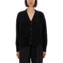 エムエムシックス MM6 Maison Margiela WOOL KNIT CARDIGAN S52HP0026M13044900 Women ニット・セーター・カーディガン BLACK M S XS 【送料無料・関税込】