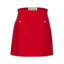 ヴァレンティノ Valentino Garavani Solid Skirt RACM21CFR9M Women スカート Red 40 42 【送料無料・関税...