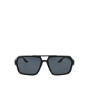 【楽天スーパーセール 最大75%OFF+P2倍】Prada プラダ メンズ サングラス・アイウェア 0PS01XSDG002G Sunglasses Black 59 【送料無料・関税込】