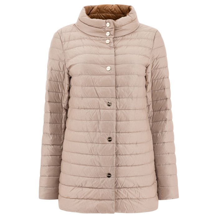 ヘルノ Herno Jackets PI1234D12017Z1921 Women コート・ダウン Beige 42 46 40 44 【送料無料・関税込】