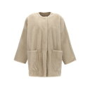 マックスマーラ Max Mara 'Santos' reversible sheepskin jacket SANTOS001 Women コート・ダウン Wh...