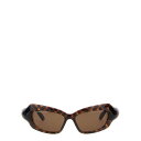 バレンシアガ Balenciaga 'Palazzo Rectangle' sunglasses 794307T00077623 Men サングラス・アイウェア...