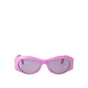 バレンシアガ Balenciaga Sunglasses BB0396SK004 Women サングラス・アイウェア Purple 55 【送料無料・関税込】