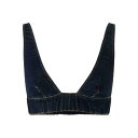 ピンコ PINKO Bamako Denim Crop Top 104609A2DVPJL Women タンクトップ・キャミソール Blue M 【送料無料・関...