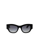 アレキサンダー・マックイーン Alexander McQUEEN Sunglasses AM0420S001 Women サングラス・アイウェア Black 50 【送料無料・関税込】