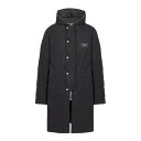 バルマン Balmain Label Long Down Jacket メンズ ウェア ジャケット & コート コート・ダウン Black 48 50 男性 D...