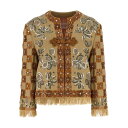 ヴァレンティノ Valentino Garavani Blazer Valentino Garavani Ethnic Embroidery 6B0CE3Y49...