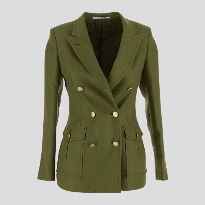 タリアトーレ TAGLIATORE Jackets Green ウィメンズ ウェア ジャケット & コート スーツ・ジャケット Green 40 42 44 46 女性 S25TAGLJHONEY340021EV808 【送料無料・関税込】