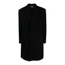 バルマン Balmain Coat メンズ ウェア ジャケット & コート コート・ダウン Black 48 50 男性 BH0UD201WC070PA 【送料...