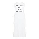 モスキーノ MOSCHINO Viscose Midi Dress 251D040704241001 Women ワンピース・ドレス・オールインワン White...