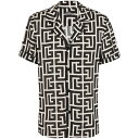 バルマン Balmain Balmain Shirts EH1HN011VD01GFE Men シャツ・ブラウス BEIGE 46 48 50 52 54 【送料無料・関税込】