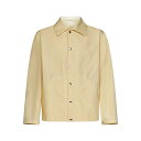 ジルサンダー Jil Sander Pastel yellow lightweight cotton popl J23BN0003J45071740 Men シャツ・ブラウス Yellow 50 48 【送料無料・関税込】(4)