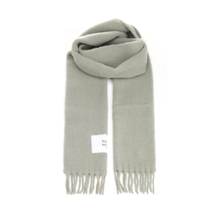 Maison Kitsune メゾン キツネ レディース スカーフ・マフラー LM06206WA0022P131 Alpaca wool and wool scarf Green onesize IT0 【送料無料・関税込】