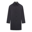 バーバリー Burberry Trench 8091070 Men コート・ダウン Black 48 【送料無料・関税込】