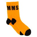 エムエスジーエム MSGM SOCKS WITH LOGO 3440MS0523724110 Men アンダーウェア ORANGE onesize 【送料無料・...