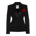 モスキーノ MOSCHINO Tuxedo jacket 051655171555 Women カジュアルジャケット・ベスト Black 44 【送料無料・関税...