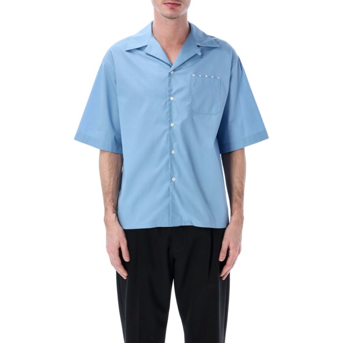Marni マルニ メンズ シャツ・ブラウス CUMU0213PPUSCT88LWB31 Marni T-shirts and Polos Blue Blue and green 46 48 50 52 44 54 【送料無料・関税込】