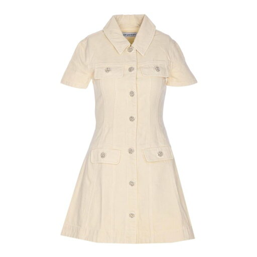 セルフ・ポートレイト self-portrait White Collared Denim Midi Dress 811SCREAM Women ワンピース・ドレス・オールインワン White 8 10 12 【送料無料・関税込】 セルフ・ポートレイト self-portrait White Collared Denim Midi Dress 811SCREAM Women ワンピース・ドレス・オールインワン White 8 10 12 【送料無料・関税込】
