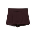 ピンコ PINKO Shorts 104350A1B3R62 Women ショートパンツ Dark Red 42 【送料無料・関税込】