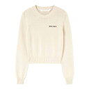 パームエンジェルス Palm Angels T-Shirt With Logo ウィメンズ ウェア トップス ニット・セーター・カーディガン Beige L M...