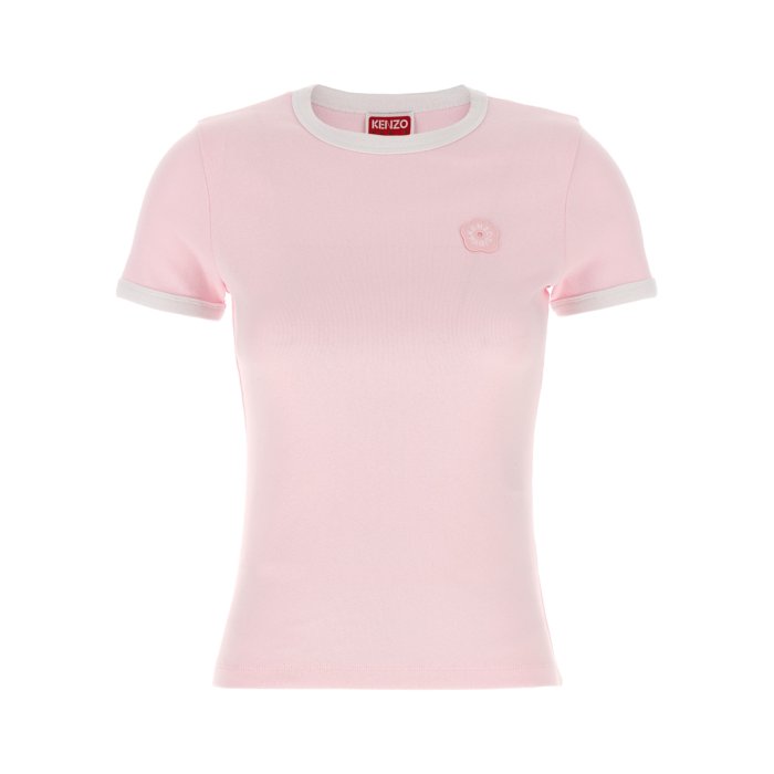 【楽天ブラックフライデー最大80%OFF+P2倍~】KENZO ケンゾー レディース Tシャツ・カットソー FF52TS1564SJ33 Boke flower 2.0' t-shirt Pink M S L 【送料無料・関税込】
