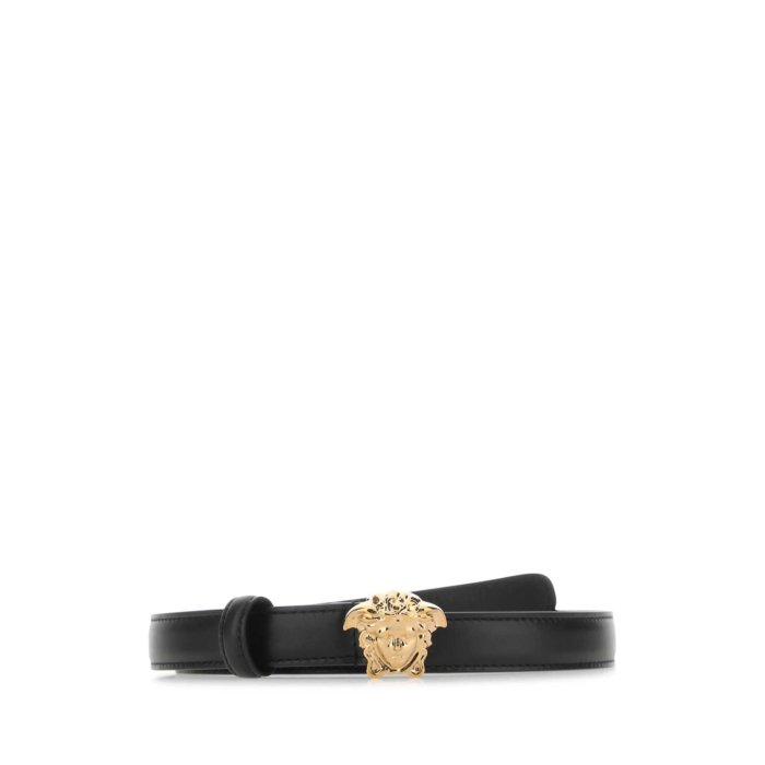 ヴェルサーチェ VERSACE CINTURA PALAZZO ウィメンズ アクセサリー ベルト・サスペンダー Black 85 80 90 75 70 女性 DCDI145DVTFNKVO41 【送料無料・関税込】
