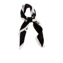 モスキーノ MOSCHINO Teddy Bear print foulard in black 935082651555 Women スカーフ・マフラー Black onesize 【送料無料・関税込】