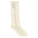 ヴァレンティノ Valentino Garavani Valentino Garavani 'VLogo' socks V3KI02FAS9581 Men アンダーウェア Beige S/M 【送料無料・関税込】