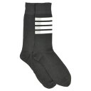 トム・ブラウン Thom Browne '4 Bar' socks MAS023B01690035 Men アンダーウェア Gray onesize 【送料無料・関税込】